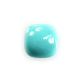 SLEEPING BEAUTY TURQUOISE PLAIN CUSHION CAB (BLUE GREEN/A) 7 X 7 MM 1.20 Cts.