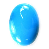 SLEEPING BEAUTY TURQUOISE PLAIN OVAL CAB (SPECIAL) 14 X 10 MM 4.33 Cts.