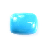 SLEEPING BEAUTY TURQUOISE PLAIN CUSHION CAB (AA) 10 X 8 MM 2.5 Cts.