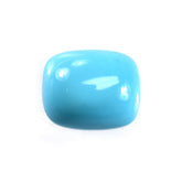 SLEEPING BEAUTY TURQUOISE PLAIN CUSHION CAB (A) 11 X 9 MM 2.98 Cts.