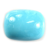 SLEEPING BEAUTY TURQUOISE PLAIN CUSHION CAB (A) 16.50 X 12.50 MM 9.65 Cts.