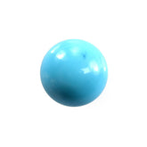 SLEEPING BEAUTY TURQUOISE PLAIN ROUND CAB (A/SI) 8 MM 1.62 Cts.