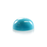 SLEEPING BEAUTY TURQUOISE PLAIN ROUND CAB (A/SI) 8 MM 1.62 Cts.