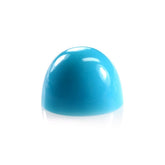 SLEEPING BEAUTY TURQUOISE PLAIN HIGH DOME ROUND CAB (AA) 8 MM 2.51 Cts.