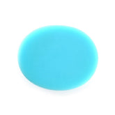 SLEEPING BEAUTY TURQUOISE PLAIN OVAL CAB (BLUE GREEN/AA) 11 X 9 MM 2.52 Cts.