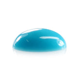 SLEEPING BEAUTY TURQUOISE PLAIN OVAL CAB (BLUE GREEN/AAA) 9 X 7 MM 1.35 Cts.