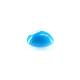 SLEEPING BEAUTY TURQUOISE PLAIN LENTIL CUSHION (SPECIAL) 5 X 5 MM 0.56 Cts.