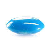 SLEEPING BEAUTY TURQUOISE PLAIN LENTIL OVAL (SPECIAL) 11.00X9.00 MM 2.00 Cts.