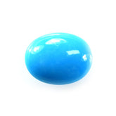 SLEEPING BEAUTY TURQUOISE PLAIN LENTIL OVAL (SPECIAL) 9.00X7.00 MM 1.72 Cts.