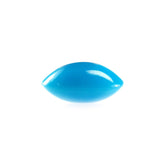 SLEEPING BEAUTY TURQUOISE PLAIN LENTIL OVAL (SPECIAL) 7 X 5 MM 0.76 Cts.
