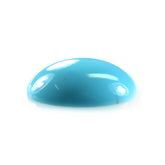SLEEPING BEAUTY TURQUOISE PLAIN OVAL CAB (AA) 15 X 12 MM 5.13 Cts.