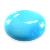 SLEEPING BEAUTY TURQUOISE PLAIN OVAL CAB (AA) 15.50X11.50 MM 4.23 Cts.