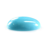 SLEEPING BEAUTY TURQUOISE PLAIN OVAL CAB (A) 19.50 X 14 MM 10.25 Cts.