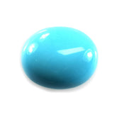 SLEEPING BEAUTY TURQUOISE PLAIN OVAL CAB (BG/A) 11.00X9.00 MM 2.69 Cts.