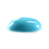 SLEEPING BEAUTY TURQUOISE PLAIN OVAL CAB (A) 20.50X14.50 MM 12.13 Cts.