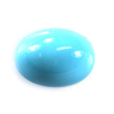 SLEEPING BEAUTY TURQUOISE PLAIN OVAL CAB (A) 15.00X11.00 MM 6.76 Cts.