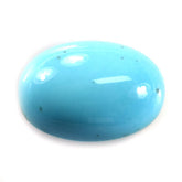 SLEEPING BEAUTY TURQUOISE PLAIN OVAL CAB (A) 20.00X14.00 MM 11.61 Cts.