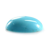 SLEEPING BEAUTY TURQUOISE PLAIN OVAL CAB (A) 20.00X14.00 MM 11.61 Cts.