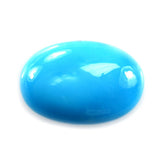 SLEEPING BEAUTY TURQUOISE PLAIN OVAL CAB (AAA) 15.00X10.00 MM 4.30 Cts.