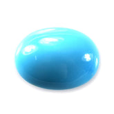 SLEEPING BEAUTY TURQUOISE PLAIN OVAL CAB (AA) 16.50 X 12.50 MM 7.45 Cts.