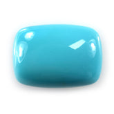SLEEPING BEAUTY TURQUOISE PLAIN CUSHION CAB (BLUE GREEN/AA) 14 X 10 MM 4.27 Cts.
