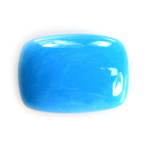SLEEPING BEAUTY TURQUOISE PLAIN CUSHION CAB (SPECIAL) 14 X 10 MM 4.73 Cts.