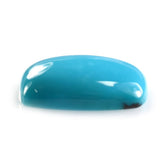 SLEEPING BEAUTY TURQUOISE PLAIN CUSHION CAB (BLUE GREEN/AAA) 14 X 10 MM 4.24 Cts.