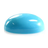 SLEEPING BEAUTY TURQUOISE PLAIN OVAL CAB (AA) 18 X 13 MM 11.1 Cts.