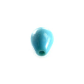 SLEEPING BEAUTY TURQUOISE PLAIN DROPS (BLUE GREEN/A) 6 X 4 MM (HALF DRILL - 0.70 MM) 0.57 Cts.