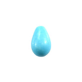 SLEEPING BEAUTY TURQUOISE PLAIN DROPS (A) 6 X 4 MM (HALF DRILL) - 0.70 MM 0.58 Cts.