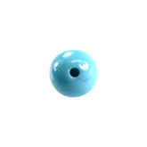 SLEEPING BEAUTY TURQUOISE PLAIN ROUND BALL (A) 5 MM (HALF DRILL) - 0.80 MM 0.65 Cts.