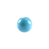 SLEEPING BEAUTY TURQUOISE PLAIN ROUND BALL (A) 5.00MM A 0.80 Cts.