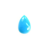 SLEEPING BEAUTY TURQUOISE PLAIN PEAR CAB (SPECIAL/SI) 6 X 4 MM 0.38 Cts.