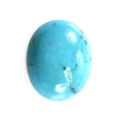 TURQUOISE PERSIAN WITH MATRIX PLAIN OVAL CAB (A) 10.00X8.00 MM 1.69 Cts.
