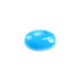 SLEEPING BEAUTY TURQUOISE PLAIN OVAL CAB (SUPER) 6 X 4 MM 0.44 Cts.