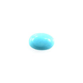 SLEEPING BEAUTY TURQUOISE PLAIN OVAL CAB (A) 4.50 X 3 MM 0.13 Cts.