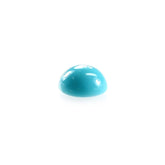 SLEEPING BEAUTY TURQUOISE PLAIN ROUND CAB (A) 4 X 4 MM 0.21 Cts.