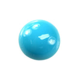 SLEEPING BEAUTY TURQUOISE PLAIN ROUND CAB (BLUE GREEN/AAA) 8.50 X 8.50 MM 1.68 Cts.