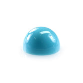 SLEEPING BEAUTY TURQUOISE PLAIN ROUND CAB (A/CLEAN) 6.50 X 6.50 MM 1.12 Cts.