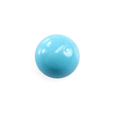 SLEEPING BEAUTY TURQUOISE PLAIN ROUND CAB (A/CLEAN) 6 X 6 MM 0.80 Cts.