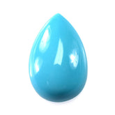 SLEEPING BEAUTY TURQUOISE PLAIN PEAR CAB (A/CLEAN) 15.50 X 10 MM 4.40 Cts.