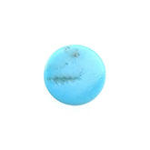 SLEEPING BEAUTY TURQUOISE PLAIN ROUND CAB (AA/CLEAN) 6.50 MM 1.08 Cts.