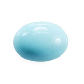 SLEEPING BEAUTY TURQUOISE PLAIN OVAL CAB (A/CLEAN) 11 X 8 MM 2.30 Cts.