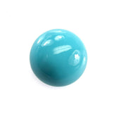 SLEEPING BEAUTY TURQUOISE PLAIN ROUND CAB (BLUE GREEN/SUPER/CLEAN) 9 MM 2.72 Cts.