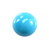 SLEEPING BEAUTY TURQUOISE PLAIN ROUND CAB (AAA/SI) 9 MM 2.56 Cts.