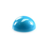 SLEEPING BEAUTY TURQUOISE PLAIN ROUND CAB (AAA/SI) 9 MM 2.56 Cts.
