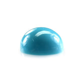 SLEEPING BEAUTY TURQUOISE PLAIN ROUND CAB (A/SI) 9 MM 2.17 Cts.