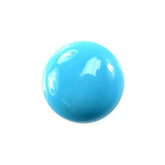 SLEEPING BEAUTY TURQUOISE PLAIN ROUND CAB (AA) 8 MM 1.30 Cts.