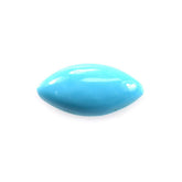 SLEEPING BEAUTY TURQUOISE PLAIN MARQUISE CAB (AA/CLEAN) 10 X 5 MM 0.83 Cts.