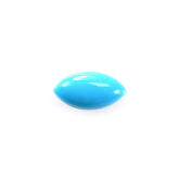SLEEPING BEAUTY TURQUOISE PLAIN MARQUISE CAB (AAA/CLEAN) 12 X 6 MM 1.55 Cts.